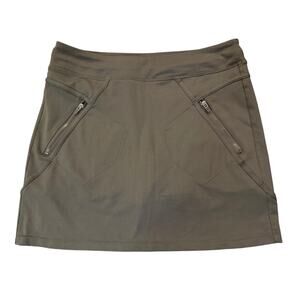 Athleta Brown Skort Small, Women's Activewear, Athletic Travel Everyday Skort